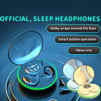 1 шт. Беспроводные наушники для сна MD558-B Bluetooth Наушники Беспроводные наушники для сна Bluetooth Наушники для сна Мини Bluetooth Наушники