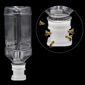 10 Шт Чашка для питьевого фонтанчика для Пчеловодства, крышка для бутылки с водой, Поилка для кормления насекомых, Автоматические Поилки для Пчеловодства, Инструменты для пчеловодства