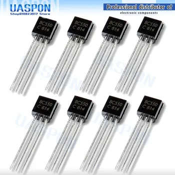 100ШТ BC550C + BC560C каждый по 50шт BC550 BC560 TO92 Транзистор DIP-3 45V 0.1A TO-92 Новый Оригинальный