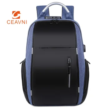 CEAVNI 2023 Новый Простой Повседневный Студенческий школьный рюкзак Большой емкости для делового компьютера, Соединяющий дорожный рюкзак через плечо
