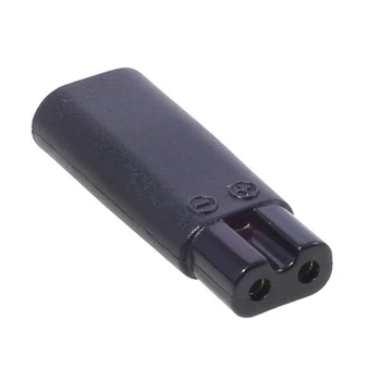 E5BA Разъем USB Type C к 2-контактному адаптеру питания 5 В Разъем USB C к 2-контактному преобразователю для зарядки бритвы