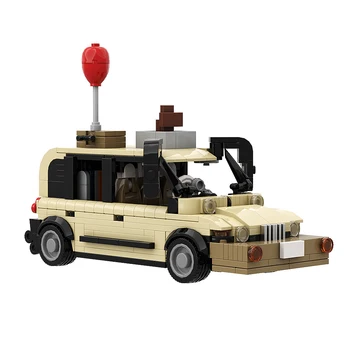 MOC Знаменитые Автомобильные блоки Rover, модель автомобиля, Суперкар, Строительные блоки, Кирпичи для детей и взрослых, подарочные развивающие игрушки