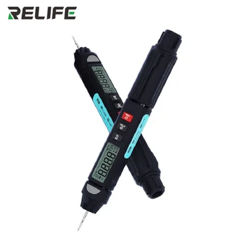 RELIFE DT-02 Smart Pen Type Многофункциональный Мини-Мультиметр С Бесконтактным Индукционным Обнаружением Для Инструмента Для Ремонта Мобильных Телефонов 2023 Новый