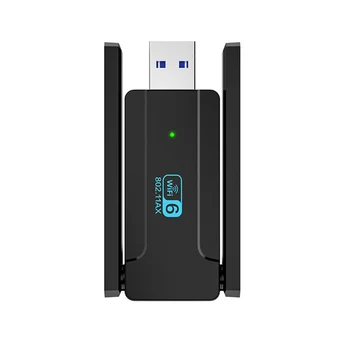 USB WiFi Адаптер USB3.0 WiFi6 Беспроводная Сетевая Карта AX1800M 2,4 G/5 ГГц Двухдиапазонная Высокоскоростная Сетевая карта
