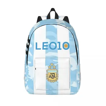 Аргентина 10 Лайонел Футбол Классический рюкзак Спортивный школьный рюкзак для любителей футбола Рюкзак для мужчин Женская сумка для ноутбука