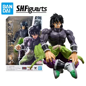 В наличии Bandai S.H.Figuarts SHF Dragon Ball SUPER HERO, набор моделей супергероев BROLY, аниме-боевик, Готовая модель