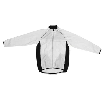 Велосипедная Куртка с длинным Рукавом, Четырехсезонная Носимая Ветрозащитная Велосипедная Куртка, Легкая Дышащая Сетка на Спине для Бега на Велосипеде
