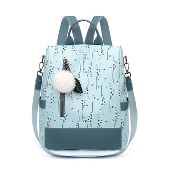 Водонепроницаемый Оксфордский женский рюкзак, модная повседневная Противоугонная Двойная сумка через плечо, Дизайнерская Женская дорожная сумка для кемпинга большой емкости