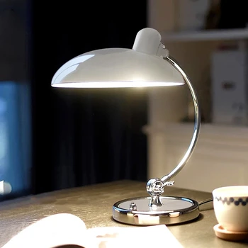 Датская настольная лампа Kaiser Idell, дизайнерская винтажная железная настольная лампа для гостиной, спальни, кабинета, прикроватная лампа в скандинавском стиле