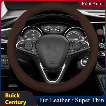 Для крышки рулевого колеса автомобиля Buick Century без запаха, супертонкий мех, кожа, подходит для 2.0 T 2023