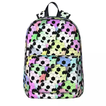 Классные футбольные мячи, рюкзаки с красочным рисунком, Студенческая сумка для книг, сумка для ноутбука, Модный рюкзак для путешествий