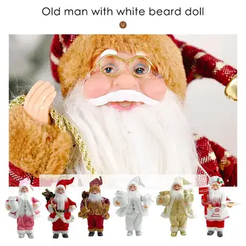 Кукла Санта Клауса Веселые Рождественские Украшения 2023 Года Для Дома Рождественские Украшения Navidad Натальные Рождественские Подарки С Новым Годом 2024 N8S2
