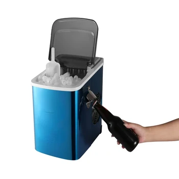 Льдогенератор из нержавеющей стали, в открывалке для бутылок, синий, ICE147-Pep