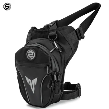 Мотоциклетная сумка для ног, водонепроницаемая набедренная сумка для мотокросса, байкерская сумка для ног, многофункциональная поясная сумка, мотоциклетная поясная сумка для ног, масштабируемая