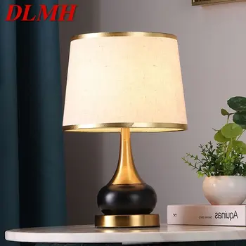 Настольная лампа DLMH Nordic, Креативные Современные Прикроватные светильники, Роскошный Простой декор для дома, гостиной, кабинета, спальни