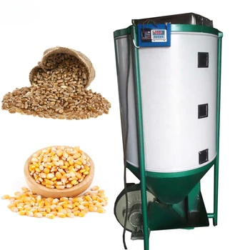 Небольшая мобильная сушилка для риса, кукурузы, зерна Пшеницы, Цены на Электрическую сушильную машину, Оборудование для мини-сушки зерна Кукурузы
