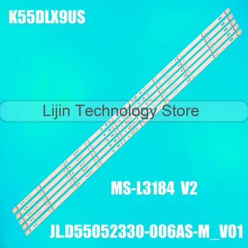 НОВАЯ светодиодная лента для MS-L3184 V2 JL.D55052330-006AS-M_V01 55Z1 TD SYSTEM K55DLX9US SKYTECH ST-5540US Rtv55z1usm (5t 10led)