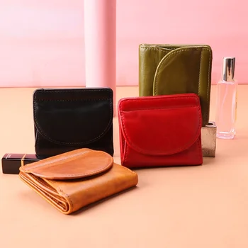 Новый модный кожаный женский кошелек с несколькими картами, многофункциональный кошелек для монет, женский держатель для карт, дизайнерская сумка, зажим для денег Rfid
