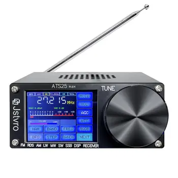 Обновление 2,4-дюймового сенсорного радиоприемника с полнодиапазонным экраном, DSP-приемник для ATS-25 Max