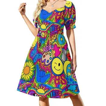 Платье Hippie Vibes, платья для женщин, пляжное платье, платье для женщины