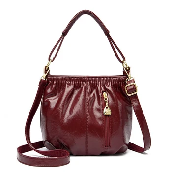 Роскошные кошельки и сумки для женщин, дизайнерские кожаные сумки через плечо 2023, женская высококачественная сумка-тоут, сумка-мессенджер