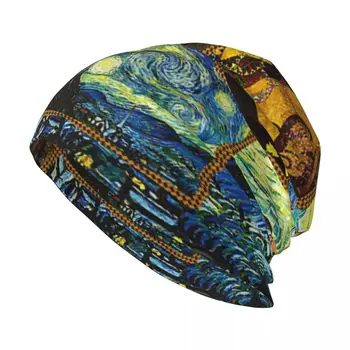 Стильная кепка-бини из эластичного трикотажа с напуском, многофункциональная кепка-череп для мужчин и женщин.
