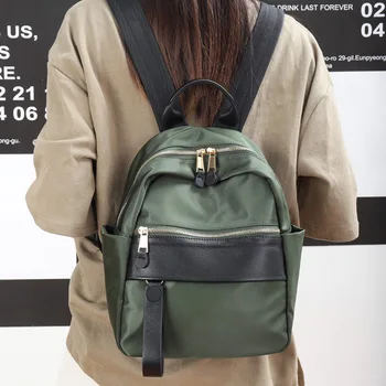Сумка через плечо женская 2023 Новый тканевый рюкзак Легкие высококачественные женские сумки для поездок на работу большой вместимости для девочек на плечах