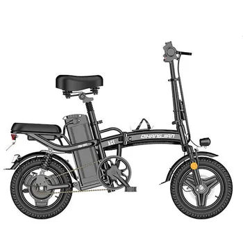 Электрический Складной велосипед Маленький Электрический Велосипед Ul Tra Light Фара Литиевая батарея Сиденье Регулируется и удобно